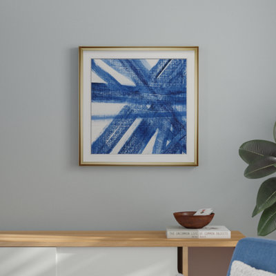 'Worn Jeans II' Framed Print