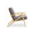 Cue Lounge Chair Gray Natural Oak-1158745048