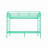 Metal Bunk Bed Twin Over Twin, Heavy Duty Bunk Beds with 2 Ladders and Full-Length Guardrai,Iron Bed for School, Bedroom Easy Assemble-1097055261