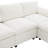 [VIDEO]86.5'' Chenille Modular Sectional Sofa With Storage Pockets-593755529