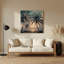«Hawaiian Royal Palm», art mural en métal noir-1112055964