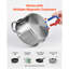 Plaque de cuisson à induction 12 pouces avec 2 brûleurs, cuisinière électrique intégrée 220V 3500W, brûleur à induction pour la cuisine, avec 9 niveaux de puissance, écran tactile à DEL, surface en vitrocéramique, verrou pour enfant