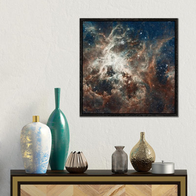 Prolific Star-Forming Region, 30 Doradus (Tarantula Nebula) (Hubble Space Telescope 22nd Anniversary Image) by NASA - Print on Canvas