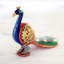 Figurine en bois à posture peacock Provence