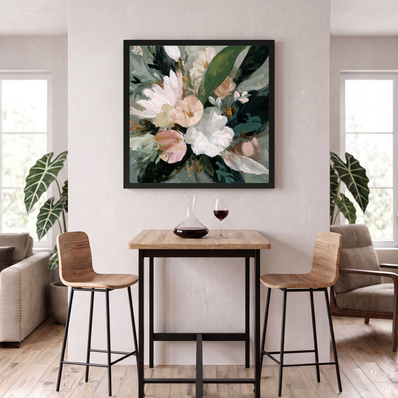 Floraison matinale, 30" H x 30" W