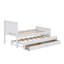 Lit plateforme simple avec tiroirs et lit gigogne-114349994