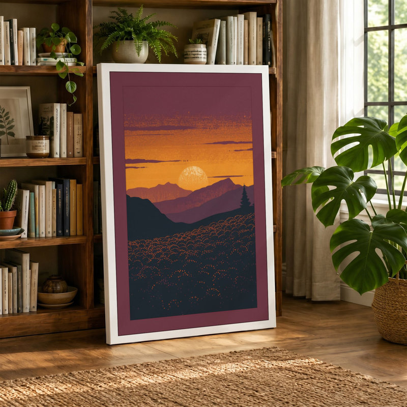 Print, 30x20 - 76.2 x 50.8 cm, Terracotta Border