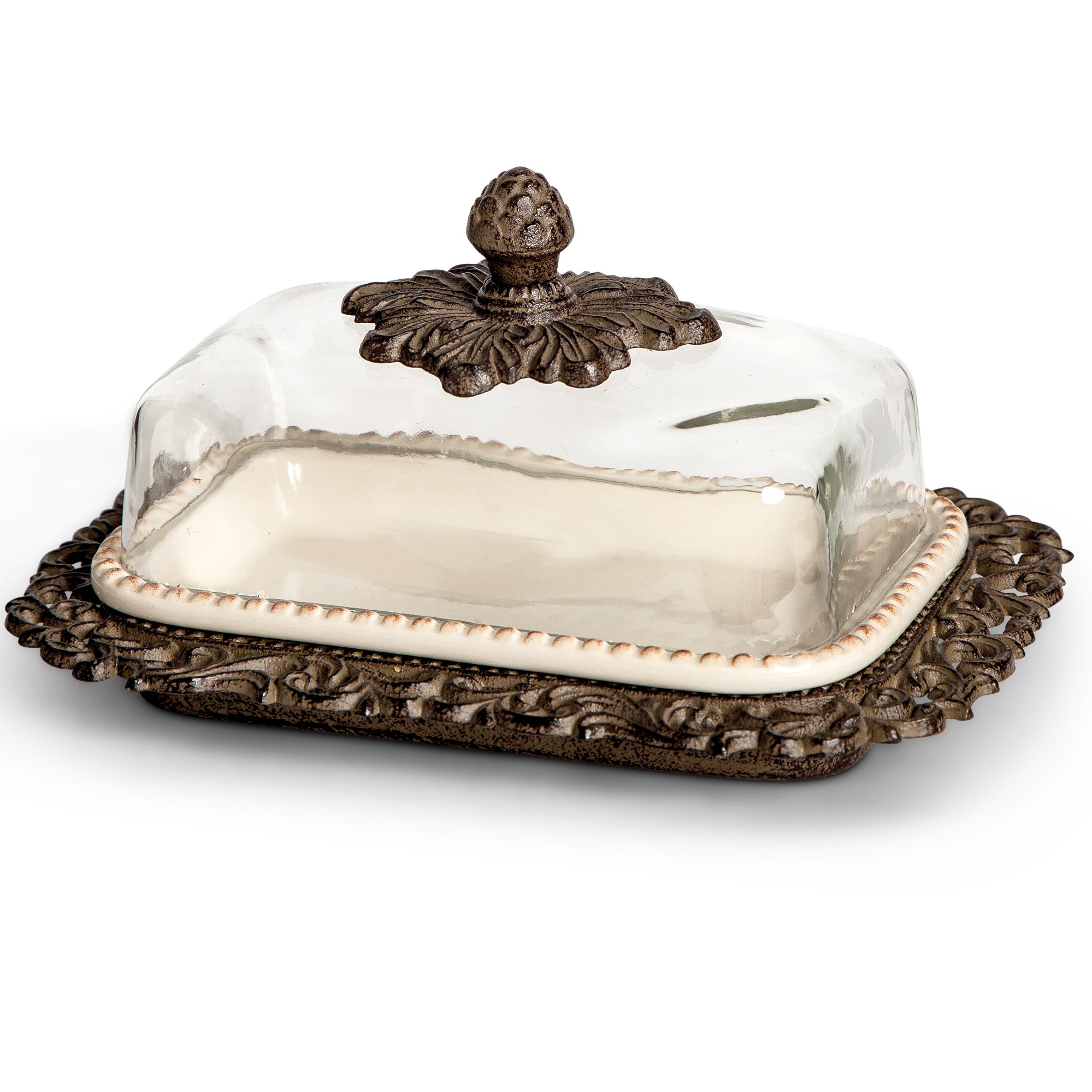 The GG Collection Butter Dish & Reviews | Perigold