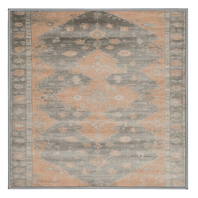 Tapis gris lavable à la machine