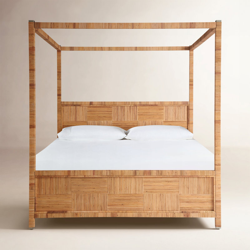 Rattan Standard Bed, King