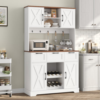CLOSE -OUT Armoire garde-manger de ferme H 73 po Asharani