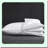 AdjustaSleep Comfort Pillow - Premium Goose Down Fill, Adjustable Layers for Side, Back, and Stomach Sleepers. Soft Cotton Cover, Standard/Queen Size.