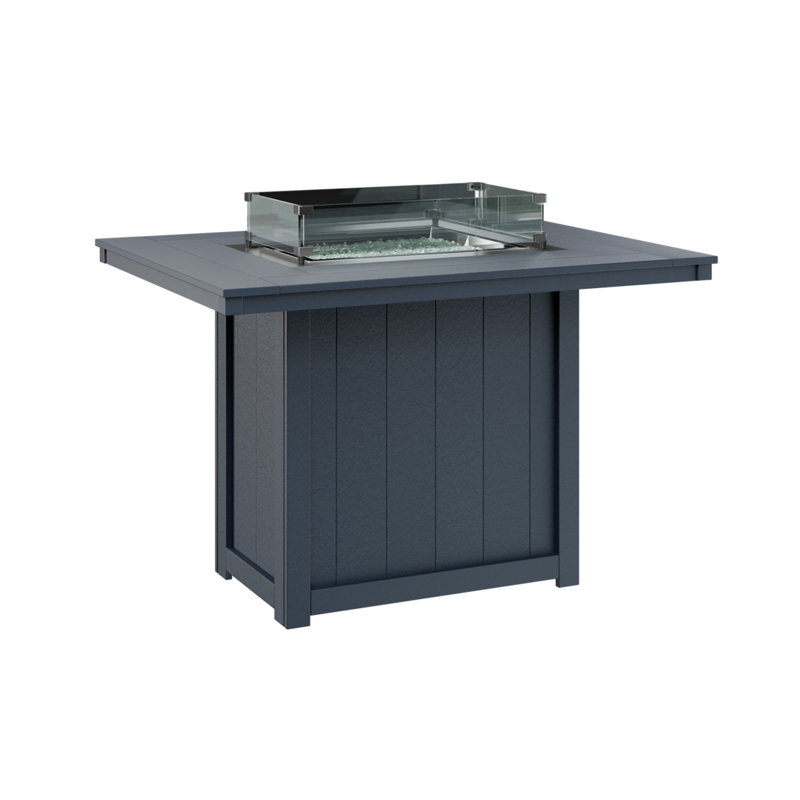 Foyer de table rectangulaire 54 po Berlin Gardens Donoma, Marine