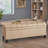 Upholstered Bench With Storage Space-318389345