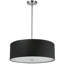 Lustre tambour 4 lumières à abat-jour Tess-306802978-306802979