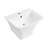 Carre 21" Wall-Mount Bathroom Sink