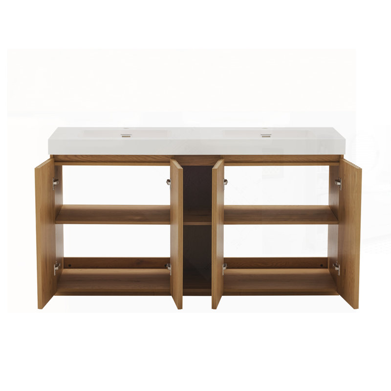 Meuble-lavabo Knotty Oak