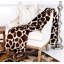 Couverture luxueuse à imprimé zébré-703814842-703814836