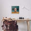 «Power Lifting Mouse», art de la giclée encadrée par Lucia Heffernan-108620124-108620127