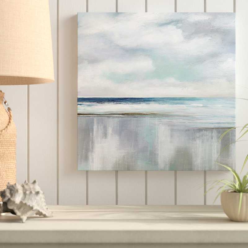 Impression de peinture acrylique « Sunrise », H 36 po x l 36 po x P 1,5 po, Toile tendue