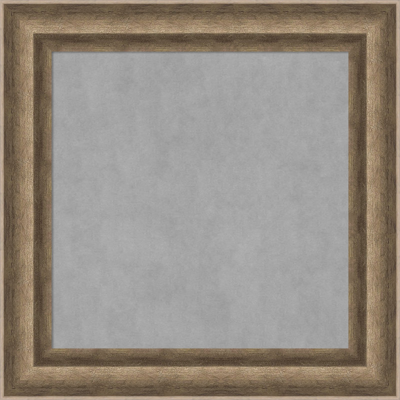 Tableau magnétique à cadre gris anthracite Allure, H 15 po x l 15 po
