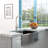Kitchen Sink Faucet With Single Handles, Brushed Nickel