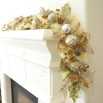 60'' in. Faux Rose Garland