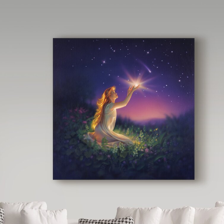 'Gift of Light' Graphic Art Print on Wrapped Canvas