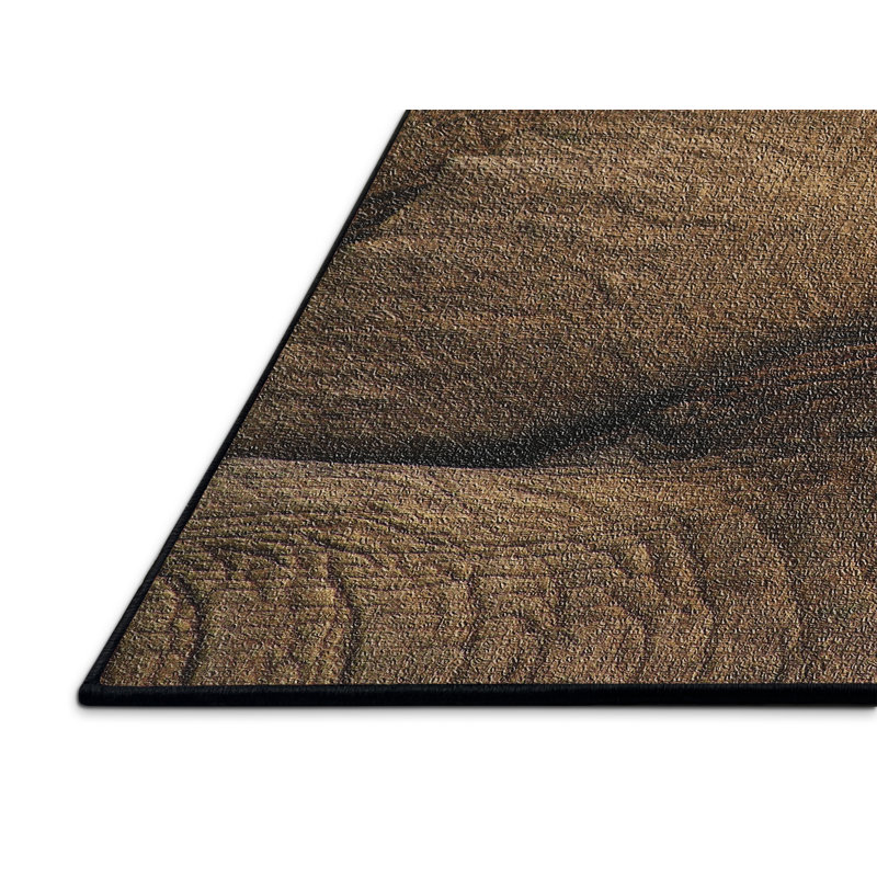 Tapis de 5 zones brun éléphant, Rectangle 3 pi x 5 pi