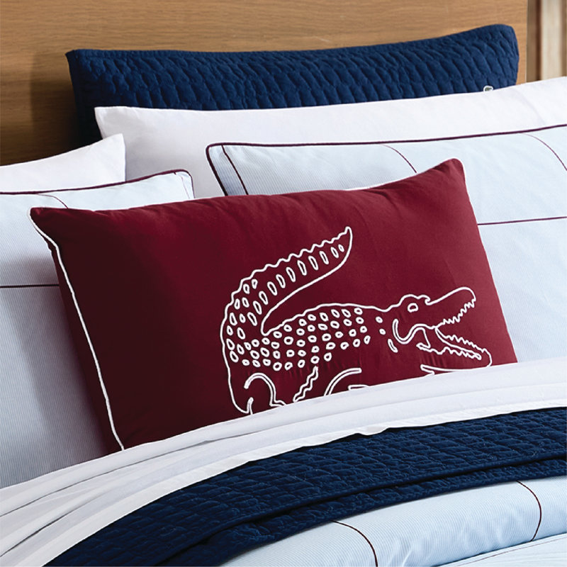 Coussin décoratif brodé Lacoch, Bourgogne