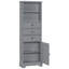 Grande armoire de rangement avec 3 tiroirs et tablettes réglables pour salle de bain, bureau, bureau et intérieur, panneau de fibres à densité moyenne avec finition peinte-625765294