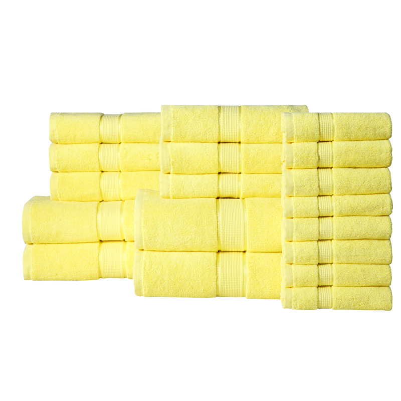 Basel Plush Mulit-Size Set, Yellow