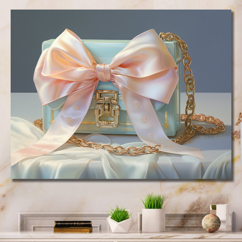 Sac de designer Elegance sur toile, H 30 po x l 40 po x P 1,5 po, Toile tendue