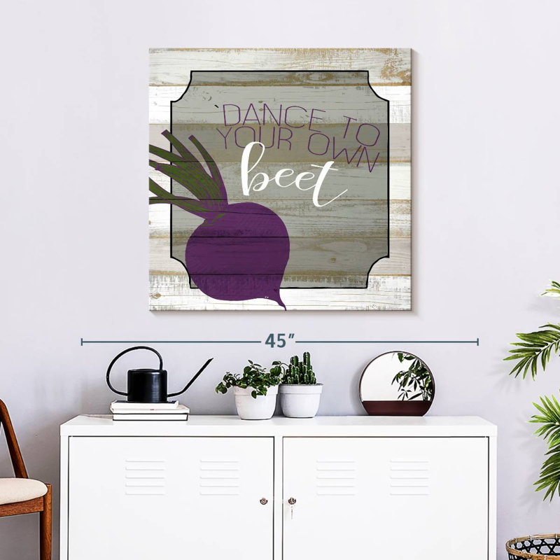 Ketti Dance To Your Own Beet, 30" H x 30" W
