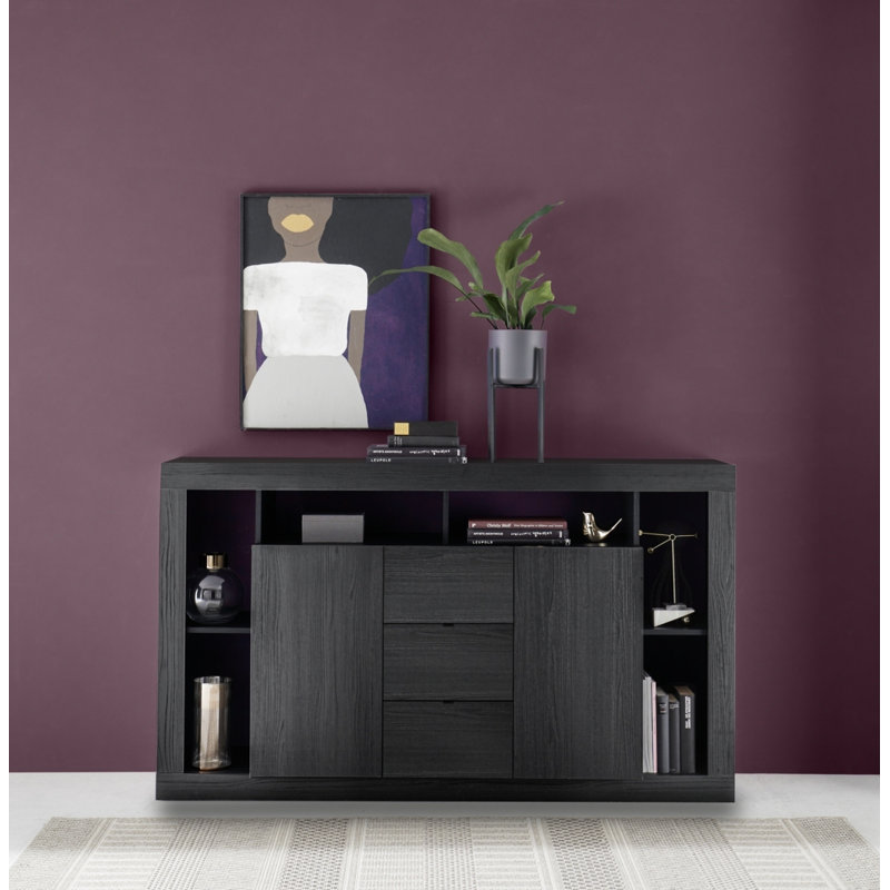 Adalgiso 172cm Sideboard, Black