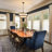 4-Light Dimmable Drum Chandelier