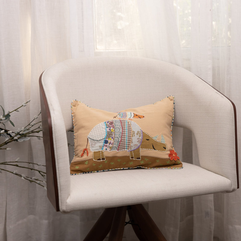 Rhino Rectangular Pillow Cover & Insert