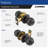 Brinks Raleigh Series Privacy Transitional Ball Knob-104320817