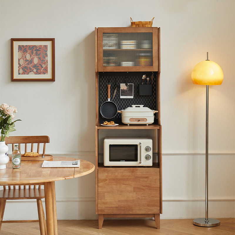 Modern Simple Multi-Functional Large Capacity Pantry, Natural