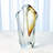 Amber/Grey Glass Table Vase-57567997