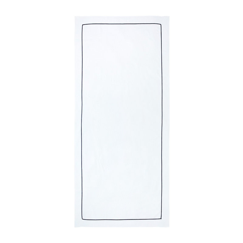 Croisiere Beach Towel, White/Marine