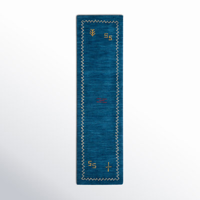 Danforth Hand-Woven Flatweave Wool Area Rug
