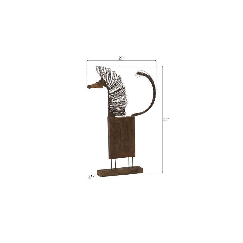 Sculpture en fil de fer