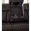 Canapé inclinable double électrique en cuir fleur Hughes Furniture 83608-267423743