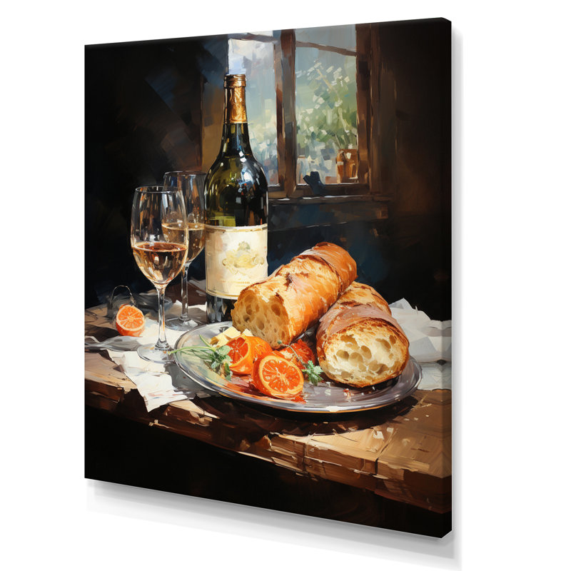 Hecket Food Beer A Festive I, H 20 po x l 12 po x P 1 po, Toile tendue