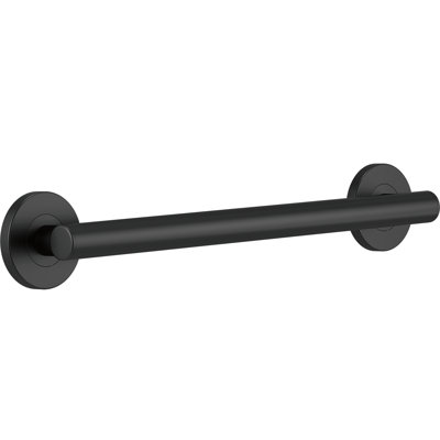 Contemporary Concealed Screw Decorative 18" Grab Bar