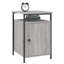 Gibby 40cm W Iron Bedside Table-1453505703