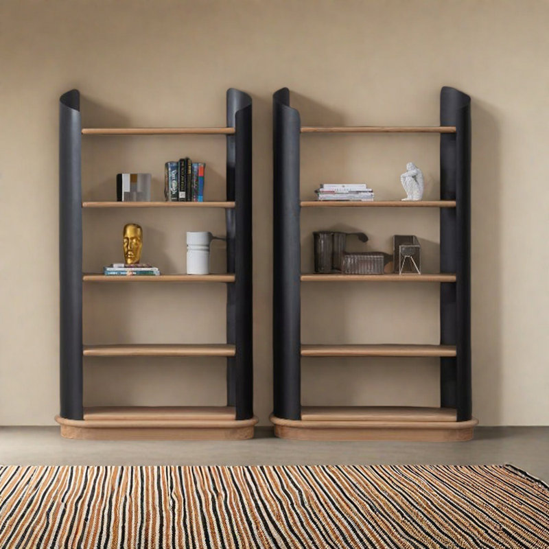 Bibliothèque sur pied de style américain
