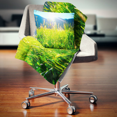 Beautiful Green Nature Wonder - Landscape Printed Pillow