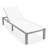 Marlin Modern Aluminum Outdoor Reclining Chaise Lounge - Weather-Resistant Sling Patio Chair for Poolside & Sunbathing-1144162225-1144162226